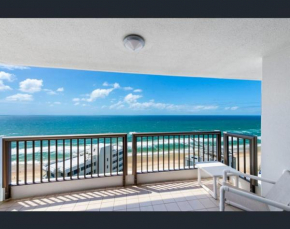 Beach retreat with balcony and views